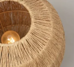 Lampe à poser, Iguazu, naturel, Ø32cm, H36cm - Good&Mojo