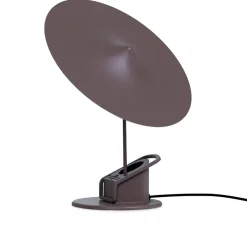 Lampe à poser, Ile, marron gris, LED, 2700K, 690lm, Ø20cm, H19cm - Wastberg