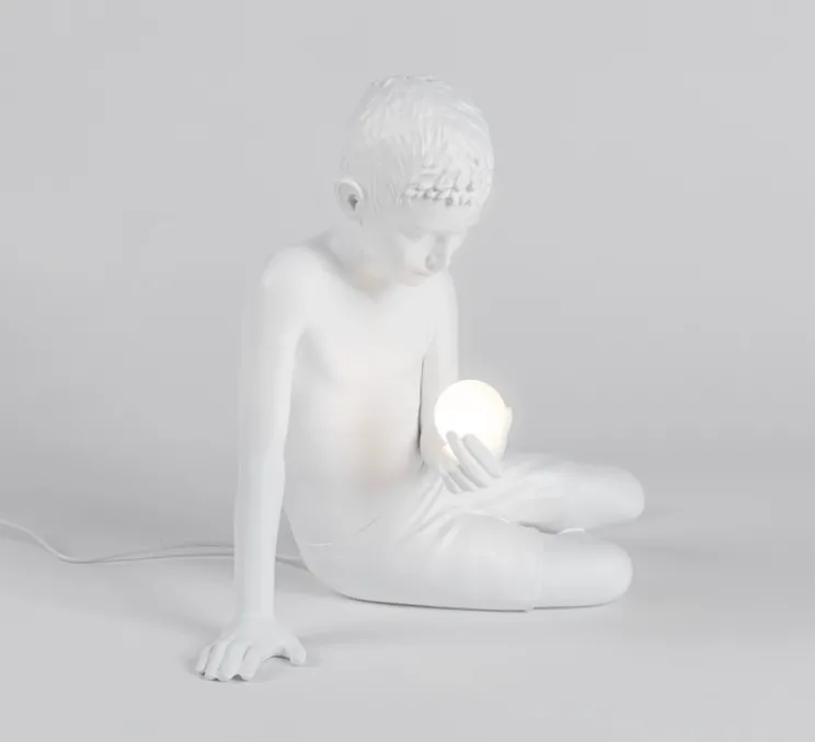Lampe à poser, Innerglow Mini Boy, blanc, L40cm, H30,5cm - Seletti