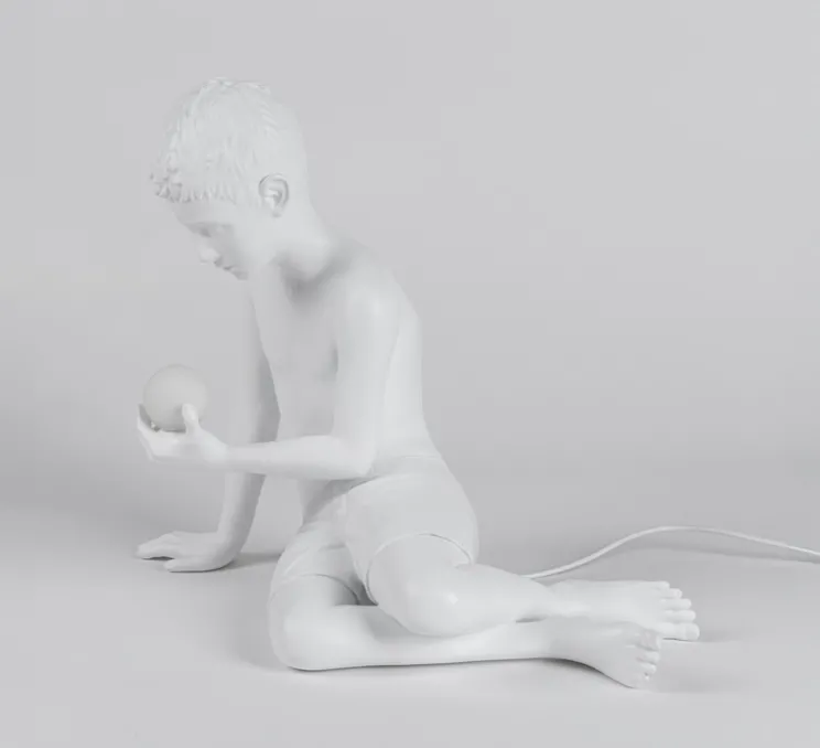 Lampe à poser, Innerglow Mini Boy, blanc, L40cm, H30,5cm - Seletti