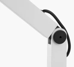 Lampe à poser, Inviting, blanc mat, LED, dim, 2700K-4800K, 410 lm, L22cm, H86cm - Faro