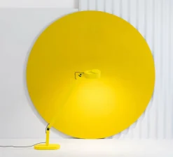 Lampe à poser, Inviting, jaune, LED, dim, 2700K, 410 lm, L22cm, H86cm - Faro