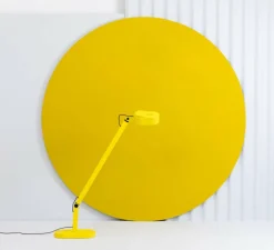 Lampe à poser, Inviting, jaune, LED, dim, 2700K, 410 lm, L22cm, H86cm - Faro