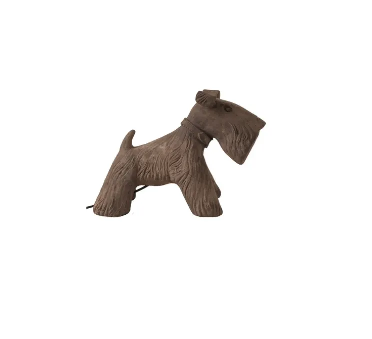 Lampe à poser, Jules, noir, IP55, L54cm, H35cm - Toscot