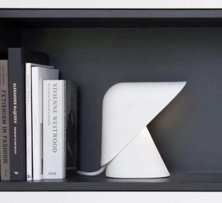 Lampe à poser, K lamp , blanc, LED, L18,5cm, H24cm - Vitamin