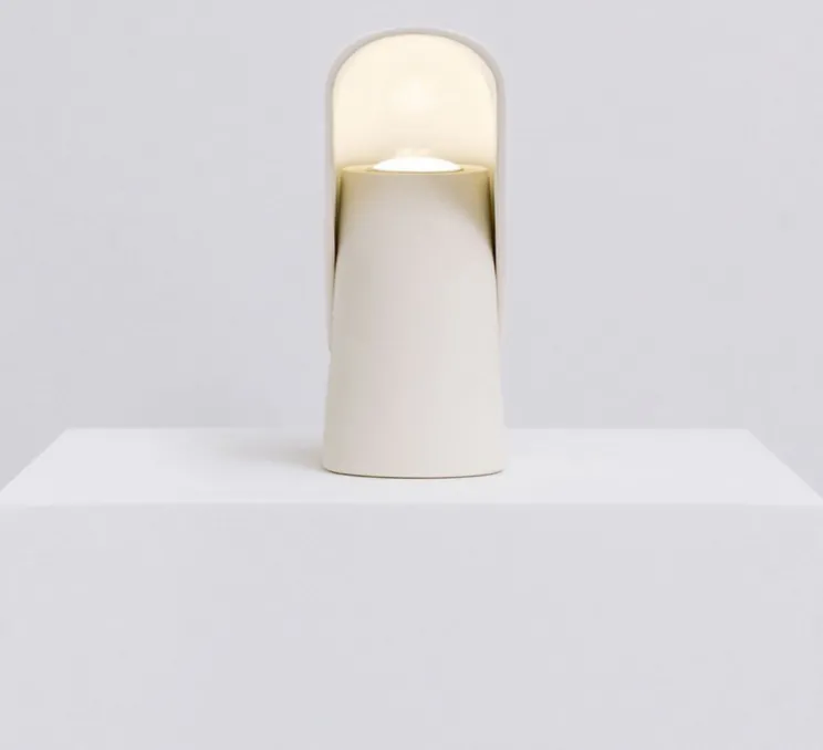 Lampe à poser, K lamp , blanc, LED, L18,5cm, H24cm - Vitamin