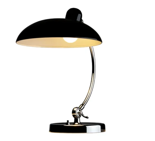Lampe à poser, Kaiser Idell 6631-T Luxus, noir brillant, L28,5cm, H42,5cm - Fritz Hansen