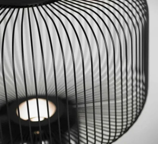 Lampe à poser, Keshi, marbre noir, H44cm, Ø50cm - B-LUX