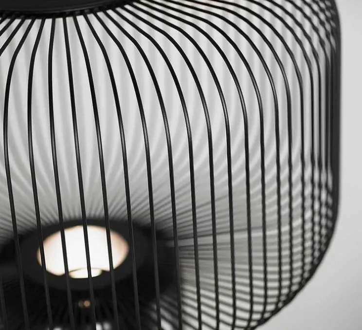 Lampe à poser, Keshi, marbre noir, H44cm, Ø50cm - B-LUX
