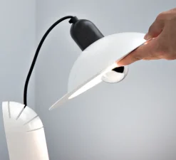 Lampe à poser, Lampiatta, blanc, L28,2cm, H48,4cm - Stilnovo