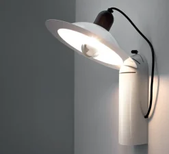 Lampe à poser, Lampiatta, blanc, L28,2cm, H48,4cm - Stilnovo