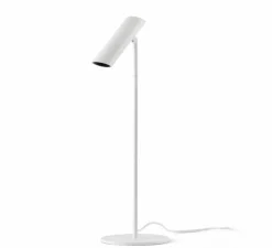 Lampe à poser, Leo, blanc, LED, 2700K, 299 lm, Ø15cm, H48,5cm - Faro