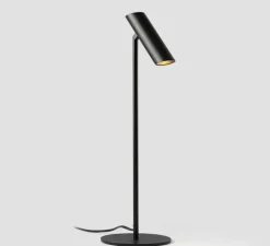 Lampe à poser, Leo, noir, LED, 2700K, 299 lm, Ø15cm, H48,5cm - Faro