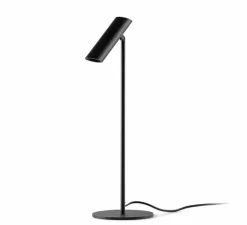 Lampe à poser, Leo, noir, LED, 2700K, 299 lm, Ø15cm, H48,5cm - Faro