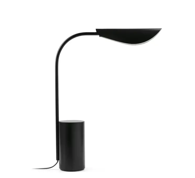 Lampe à poser, Liggera, noir, L10cm, H55,75cm - Faro