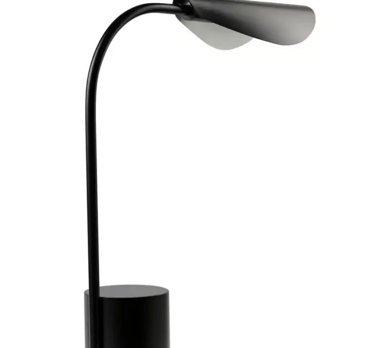 Lampe à poser, Liggera, noir, L10cm, H55,75cm - Faro