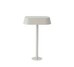 Lampe à poser, LINEAR MOUNTED, gris, LED, 3000K, 242lm, L23,2cm, H36,5cm - Muuto
