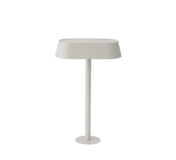 Lampe à poser, LINEAR MOUNTED, gris, LED, 3000K, 242lm, L23,2cm, H36,5cm - Muuto