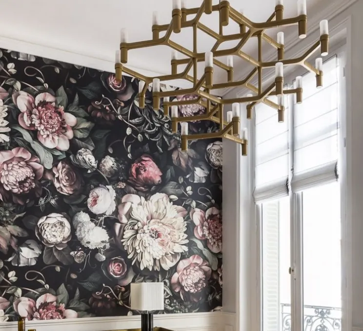 Lampe à poser, Link, noir, LED, H46cm, Ø15cm - Faro