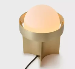 Lampe à poser, Loop, laiton, Ø18,5cm, H24,5cm - Tala