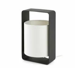 Lampe à poser, Lula, noir et blanc, H27cm - FARO