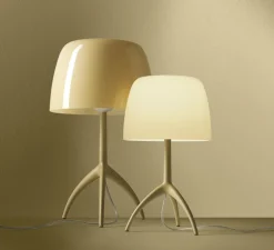 Lampe à poser, Lumiere Piccola Nuances, sahara, jaune, Ø20cm, H35cm - Foscarini
