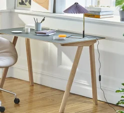 Lampe à poser, Matin 300, lavande, LED, 2800K, 150lm, Ø30cm, H38cm - HAY