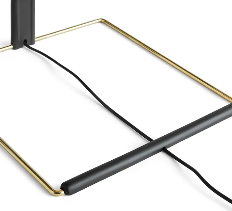 Lampe à poser, Matin 300, rouge vif, LED, 2800K, 150lm, Ø30cm, H38cm - HAY