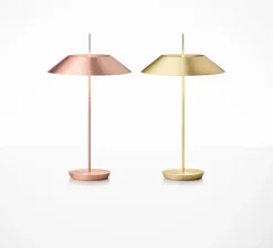 Lampe à poser, Mayfair, cuivre, LED, 2700K, 1841lm, Ø30cm, H52cm - Vibia