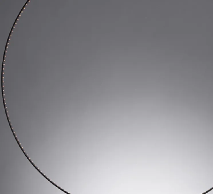 Lampe à poser, mega 90, noir, LED, 2700K, 1584lm, Ø92cm, H94cm - Le deun