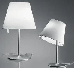 Lampe à poser, Melampo Notte, gris, Ø29cm, H42,5cm - Artemide