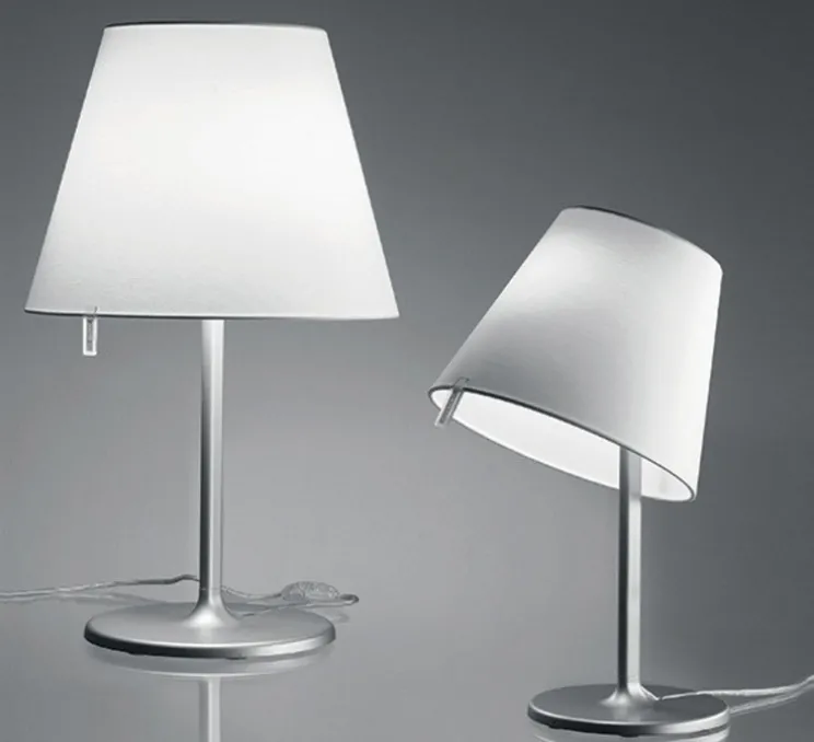 Lampe à poser, Melampo Notte, gris, Ø29cm, H42,5cm - Artemide