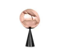 Lampe à poser, Melt Cone Fat, cuivre, LED, dim, 3000K, 800 lm, Ø25cm, H46,5cm - Tom Dixon