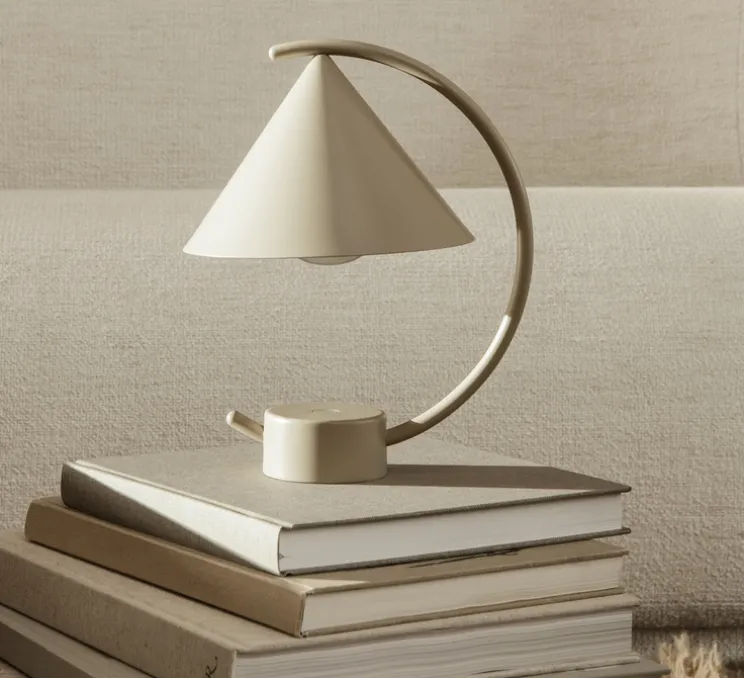 Lampe à poser, Meridian, Cashmere, L20,9 cm, H26cm - Ferm Living