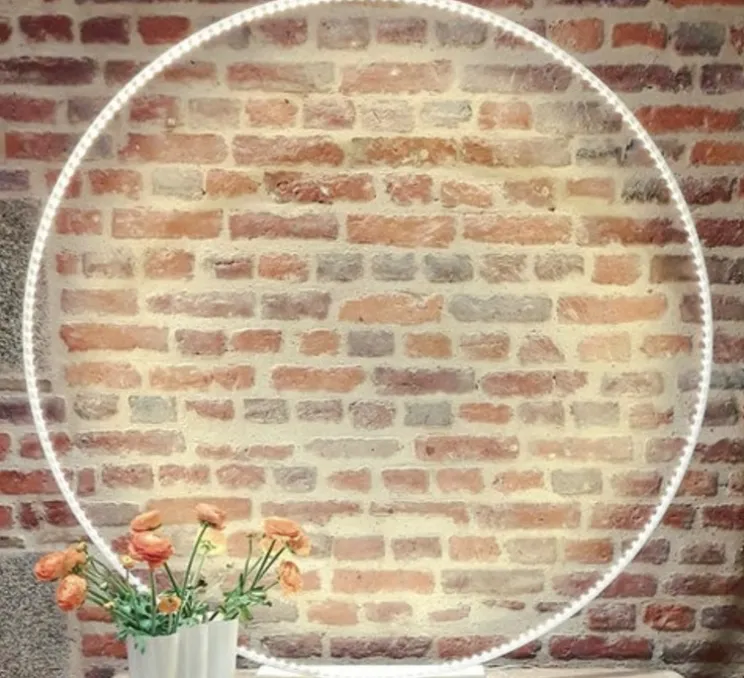 Lampe à poser, Méga 120, blanc, LED, dim, 2700K, 2112 lm, L122cm, H124cm - Le Deun