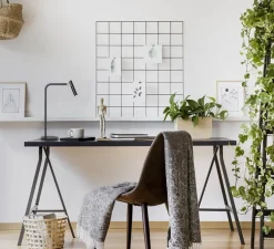 Lampe à poser, MiniSpot, noir, LED, dim, 3000K, 260 lm, L12,5cm, H40cm - Alma light