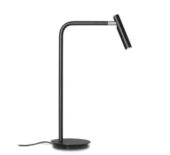 Lampe à poser, MiniSpot, noir, LED, dim, 3000K, 260 lm, L12,5cm, H40cm - Alma light