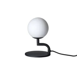 Lampe à poser, Mobil, noir mat, Ø12cm, H18cm - Pholc