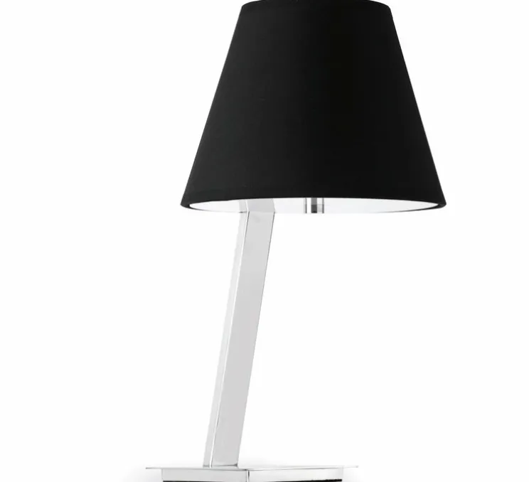 Lampe à poser, MOMA-2, noir, L23cm, H44cm - Faro