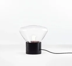 Lampe à poser, Muffins mini, noir, Ø27,5cm - H26cm - Brokis