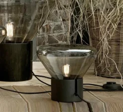 Lampe à poser, Muffins mini, noir, Ø27,5cm - H26cm - Brokis