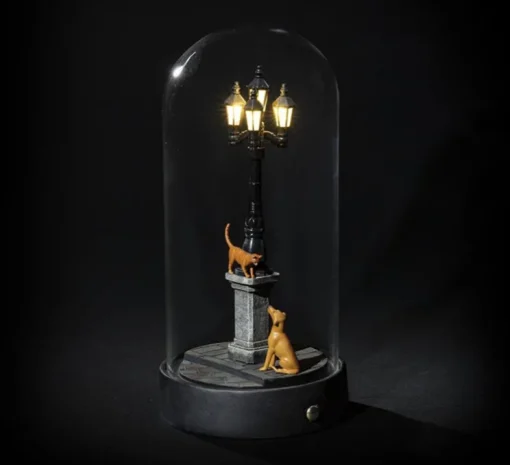Lampe à poser, My Little Evening, chat et chien, LED, K, lm, Ø11,2cm, H22,8cm - Seletti
