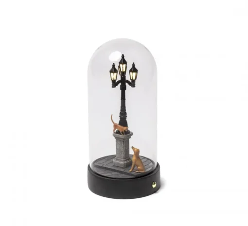 Lampe à poser, My Little Evening, chat et chien, LED, K, lm, Ø11,2cm, H22,8cm - Seletti