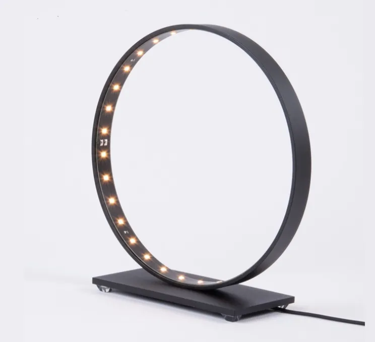 Lampe à poser, Nano, noir, LED, dim, 2700K, 352 lm, L20cm, H21cm - Le Deun