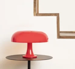 Lampe à poser, Nessino Edition spéciale, rouge, Ø32cm, H22,3cm - Artemide
