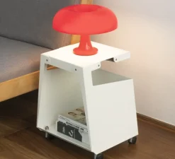 Lampe à poser, Nessino Edition spéciale, rouge, Ø32cm, H22,3cm - Artemide