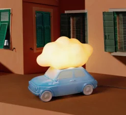 Lampe à poser, Nuvola, bleu clair, L34,6cm, H29,1cm - Seletti