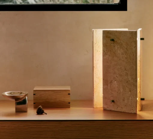 Lampe à poser, Oeste, Sable, LED, dim, 2700K, 155 lm, Ø17,5cm, H36cm - Ferm Living