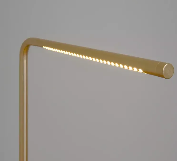 Lampe à poser, Omni, laiton, LED, dim, 3000K, 500 lm, L44,7cm, H45,9cm - Umage