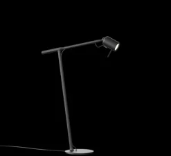 Lampe à poser, One + Desk, noir, LED, dim, 2700K, 245 lm, L38cm, H57,7cm - Tonone